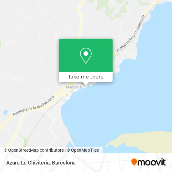 Azara La Chiviteria map