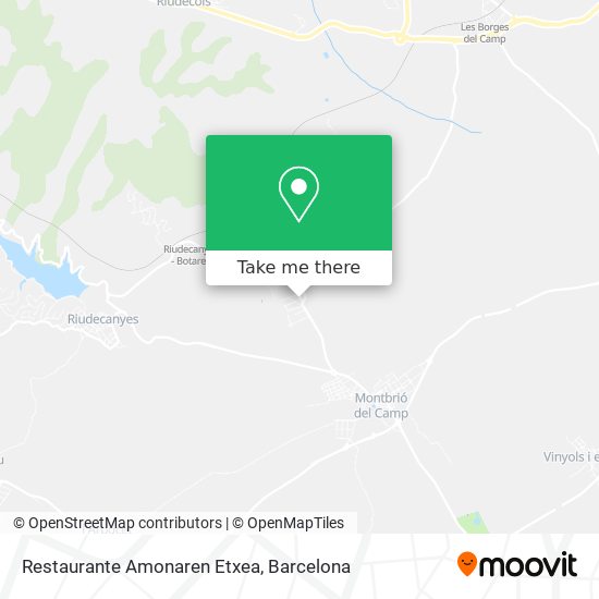 Restaurante Amonaren Etxea map