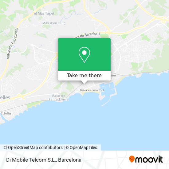 mapa Di Mobile Telcom S.L.