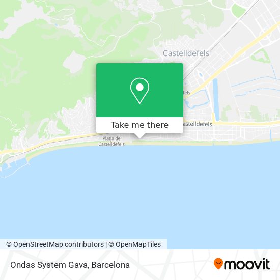 Ondas System Gava map