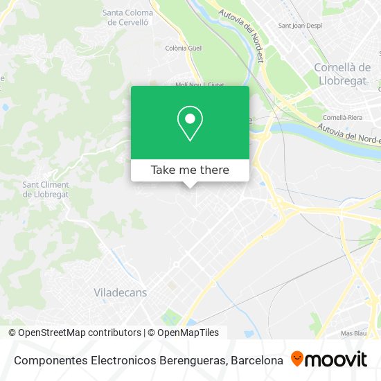 Componentes Electronicos Berengueras map