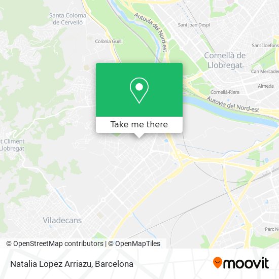Natalia Lopez Arriazu map