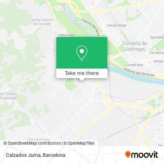 How to get to Calzados Juma in Sant Boi De Llobregat by Bus Train