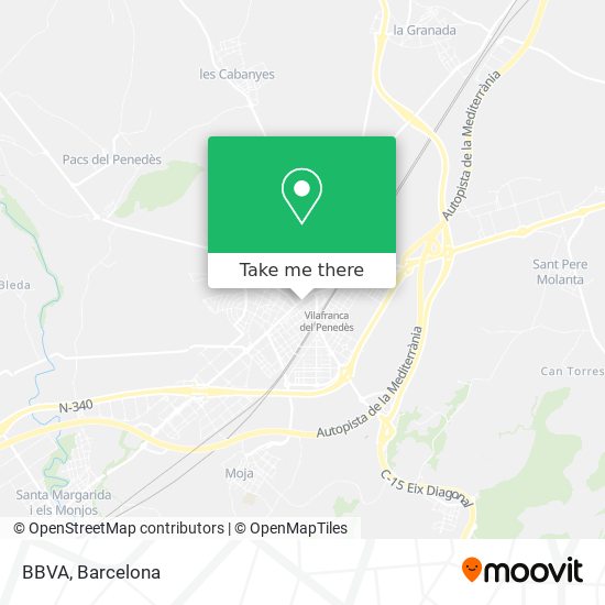 BBVA map