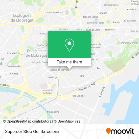 Supercor Stop Go map