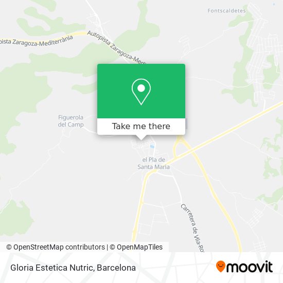 Gloria Estetica Nutric map