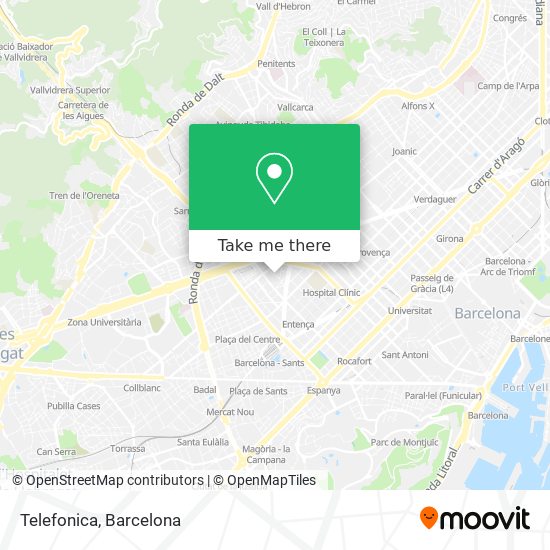 Telefonica map