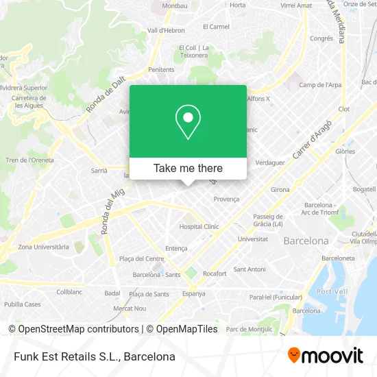 Funk Est Retails S.L. map