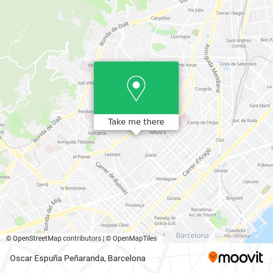 Oscar Espuña Peñaranda map