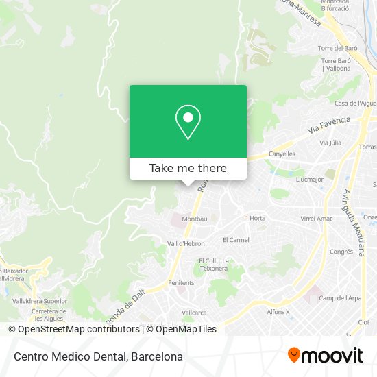 Centro Medico Dental map