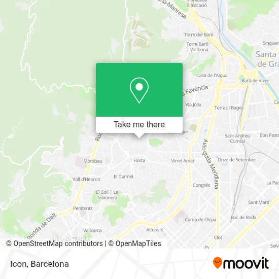 Icon map