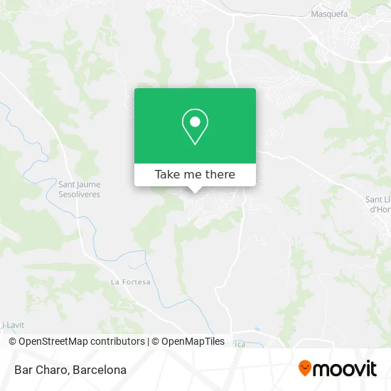 Bar Charo map