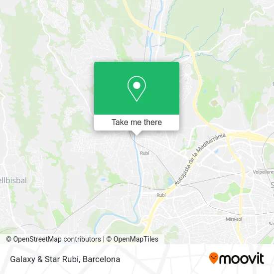 Galaxy & Star Rubi map