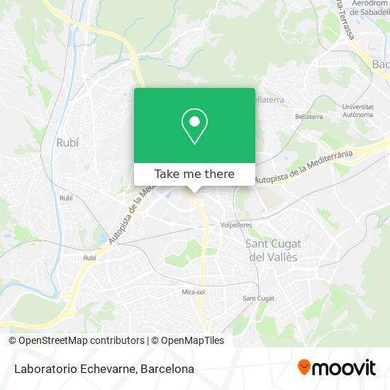 Laboratorio Echevarne map