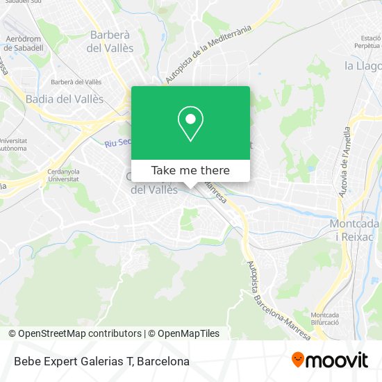 Bebe Expert Galerias T map