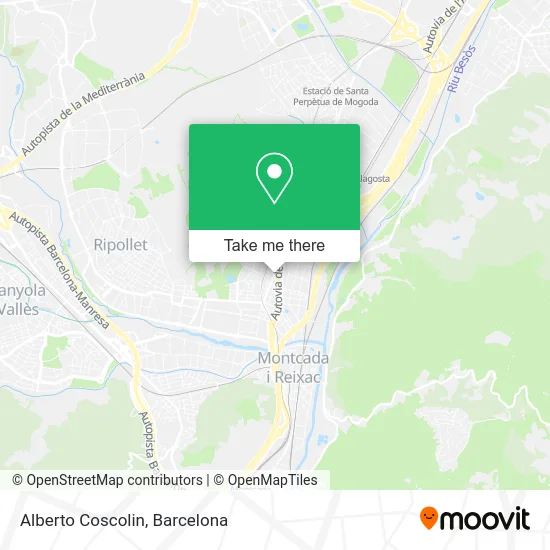 Alberto Coscolin map