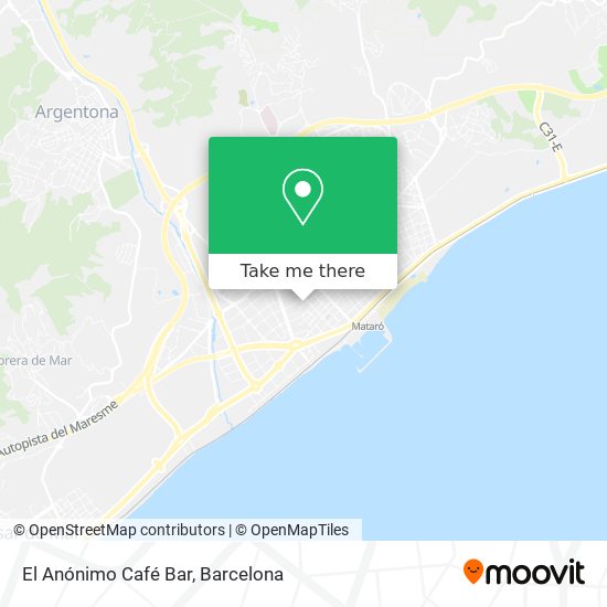 El Anónimo Café Bar map