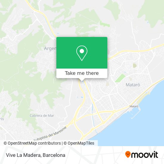 mapa Vive La Madera