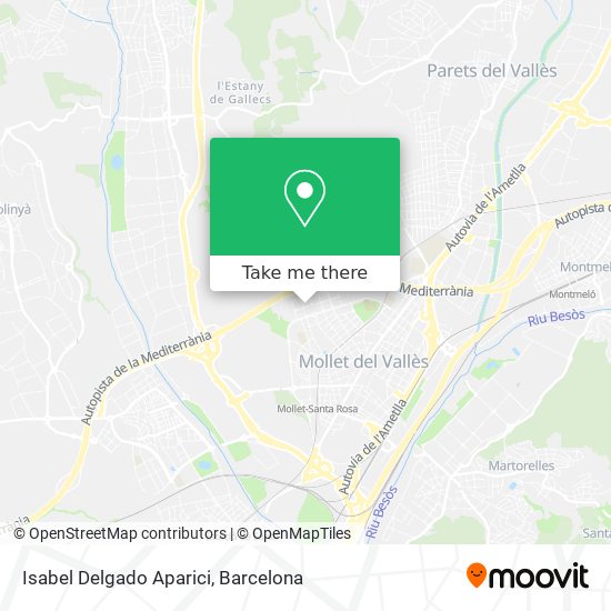 Isabel Delgado Aparici map