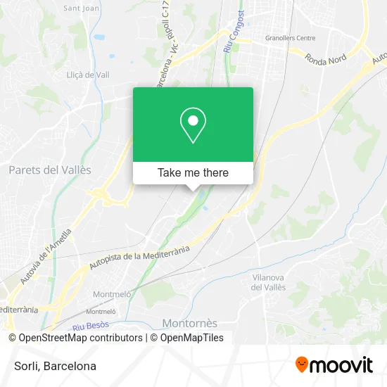 Sorli map