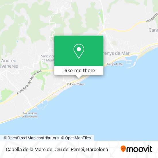 Capella de la Mare de Deu del Remei map