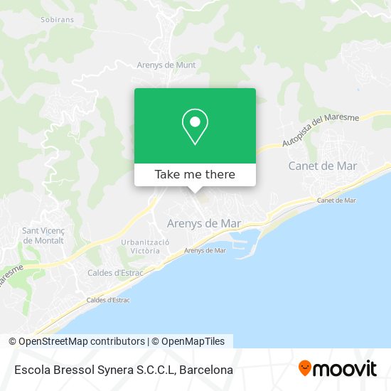 Escola Bressol Synera S.C.C.L map