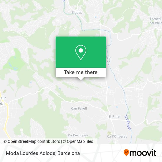 Moda Lourdes Adlods map