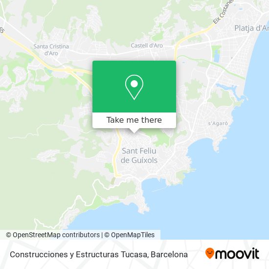 Construcciones y Estructuras Tucasa map