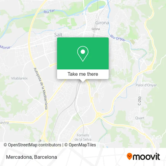 Mercadona map