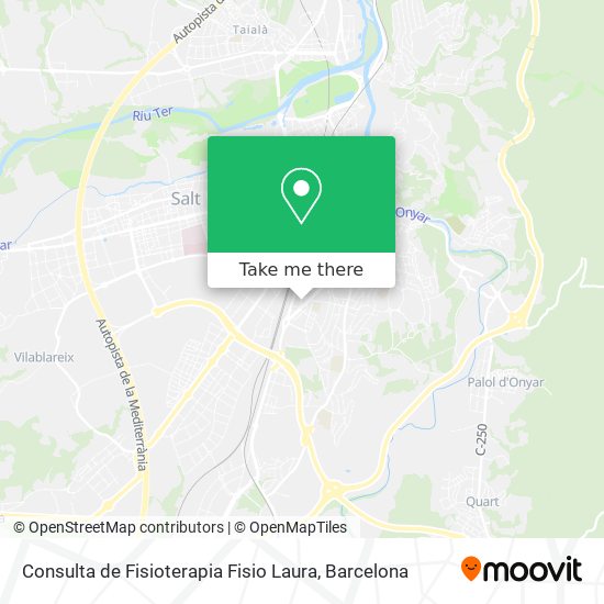 Consulta de Fisioterapia Fisio Laura map