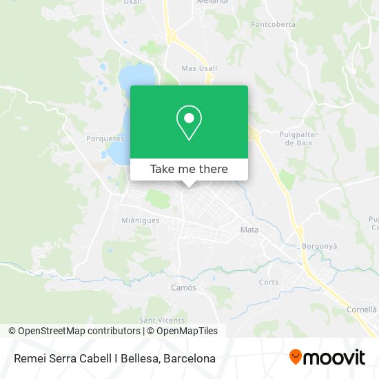 Remei Serra Cabell I Bellesa map