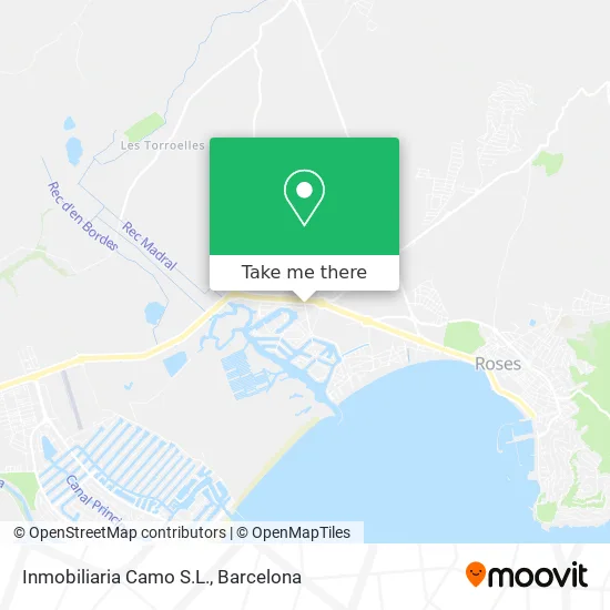 mapa Inmobiliaria Camo S.L.