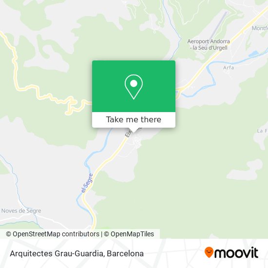 Arquitectes Grau-Guardia map