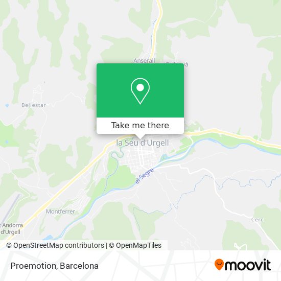 Proemotion map