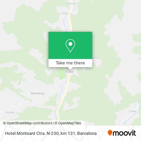 Hotel Montsant Ctra. N-230, km 131 map