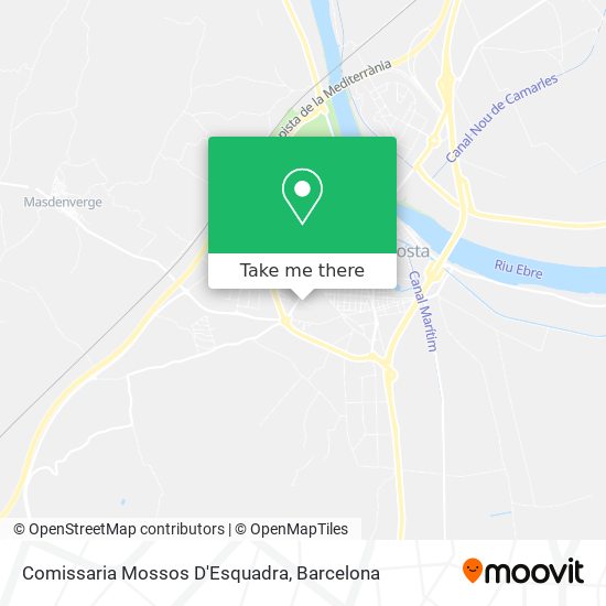 Comissaria Mossos D'Esquadra map