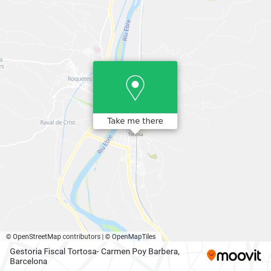 Gestoria Fiscal Tortosa- Carmen Poy Barbera map