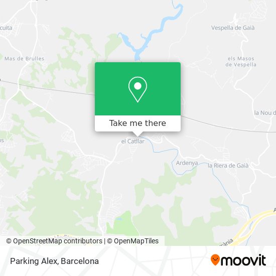 Parking Alex map