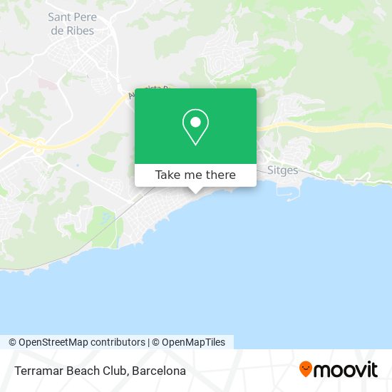 Terramar Beach Club map