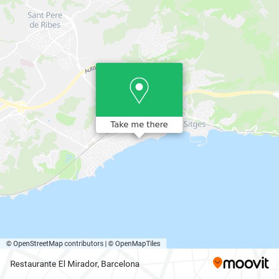 Restaurante El Mirador map