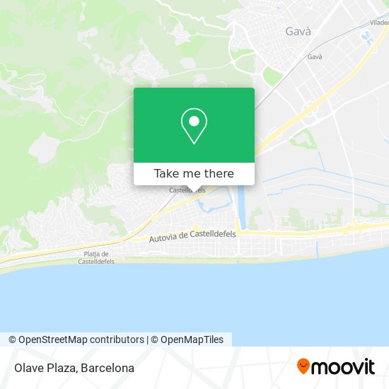 Olave Plaza map