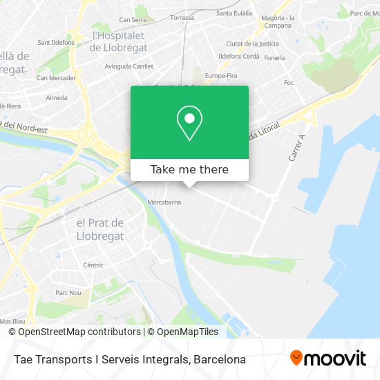 Tae Transports I Serveis Integrals map