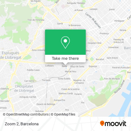 Zoom 2 map