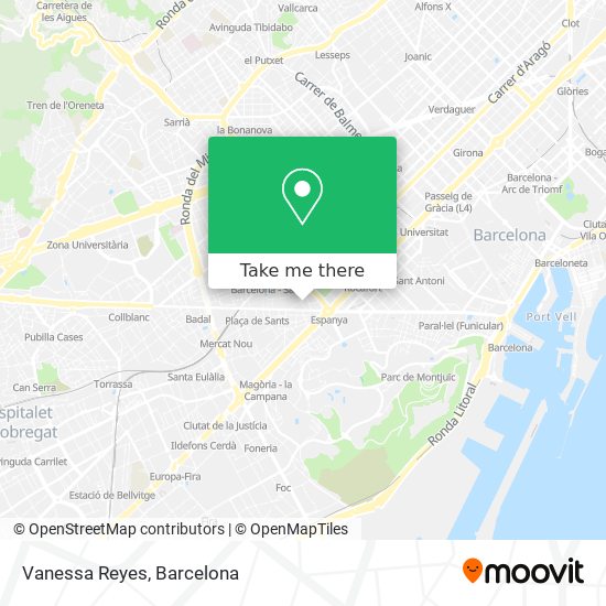 Vanessa Reyes map