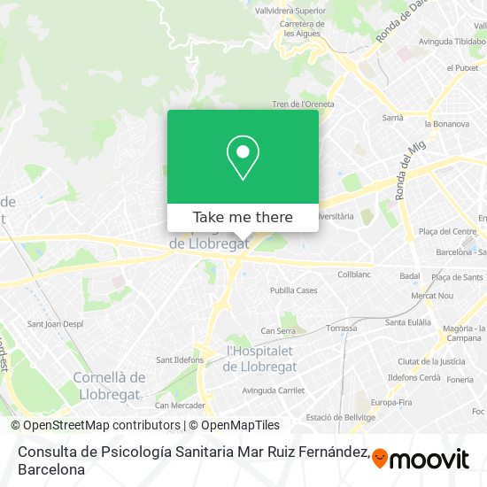Consulta de Psicología Sanitaria Mar Ruiz Fernández map