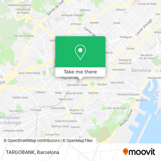 TARGOBANK map