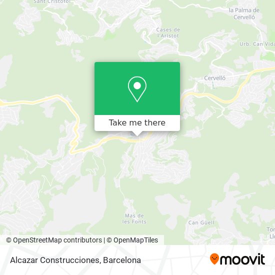 Alcazar Construcciones map