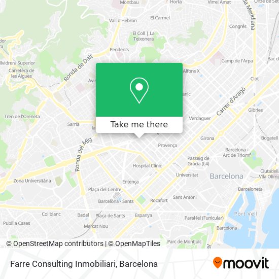 Farre Consulting Inmobiliari map