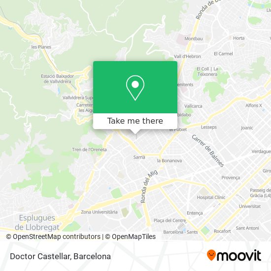 mapa Doctor Castellar