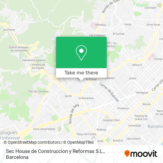 Sec House de Construccion y Reformas S.L. map